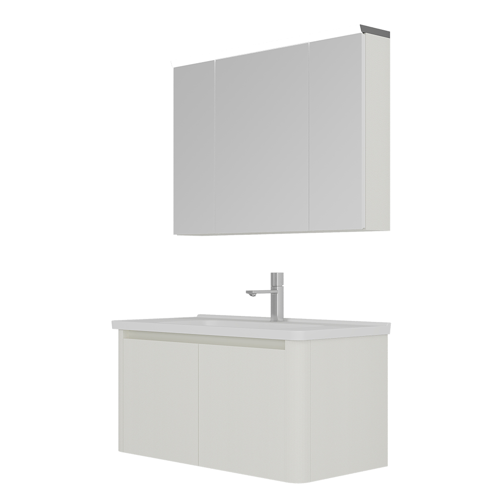 BC6210A-100 生態(tài)實(shí)木浴室柜